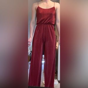 Small Cherry Colored Women’s Jump suit